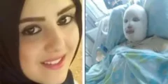 فيديو حرق شابة لبنانية على يد زوجها