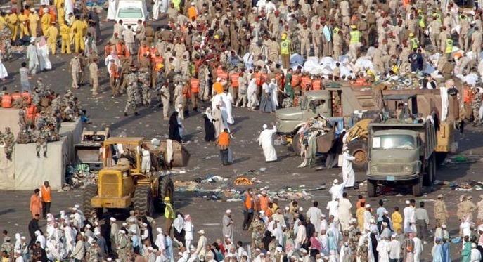 فيديو انهيار مبنى في مكة وعدد الضحايا