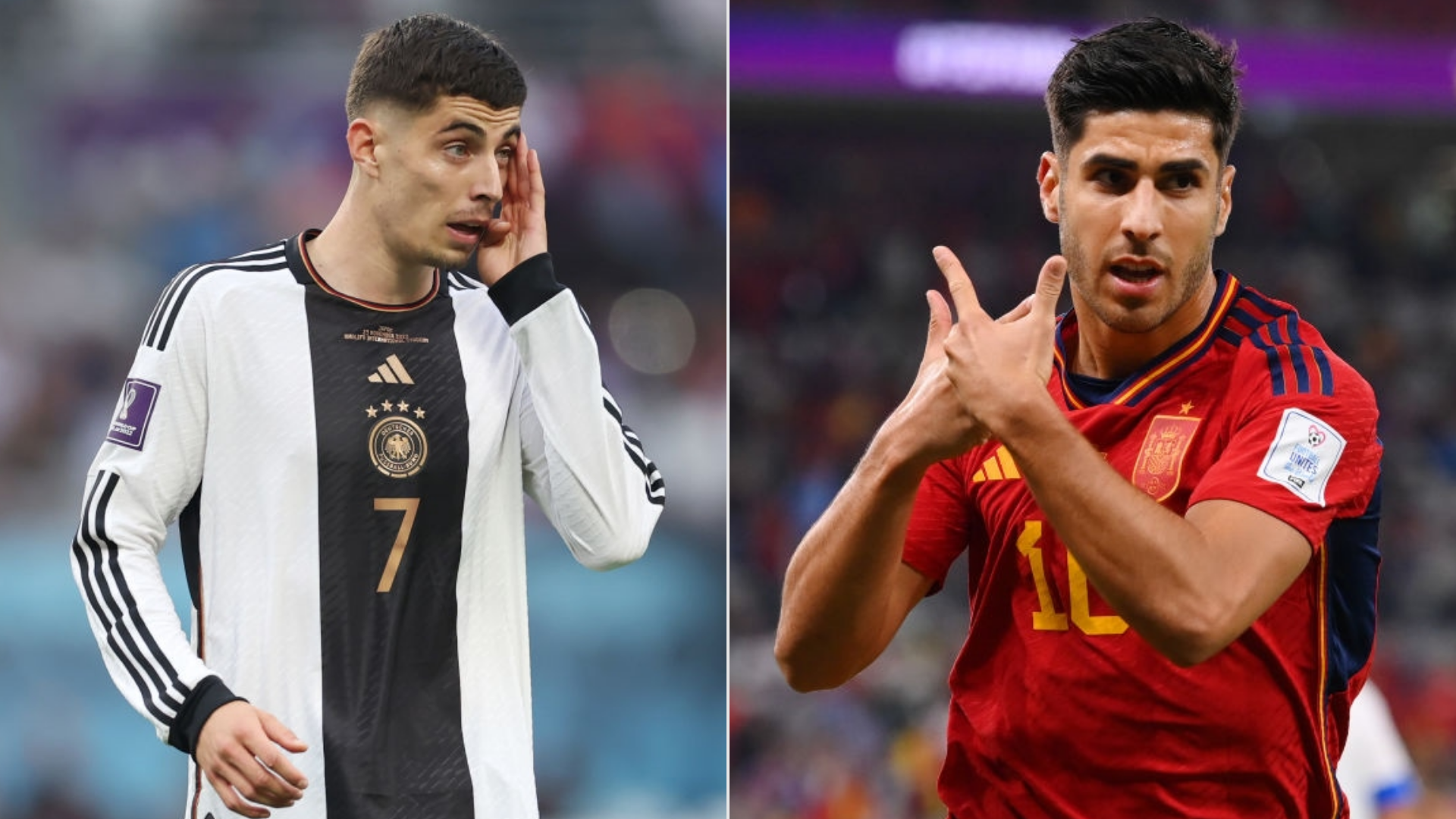 تشكيلة منتخب اسبانيا والمانيا في كأس العالم 2022