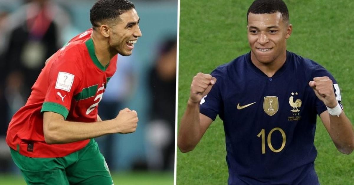 تشكيلة المغرب وفرنسا في كأس العالم 2022