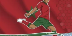 عبارات وكلمات فوز منتخب المغرب